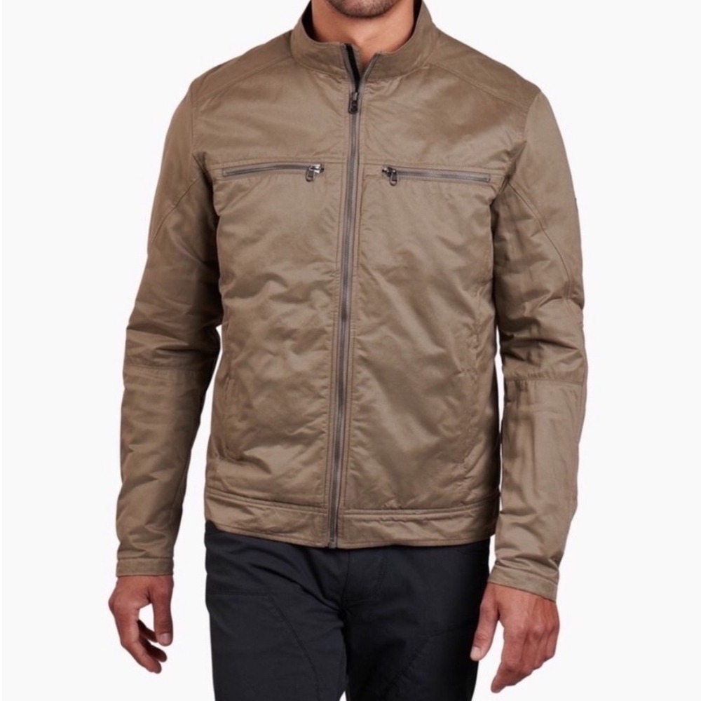Kuhl Kaffe Racer‎ Quilted Jacket Size Medium